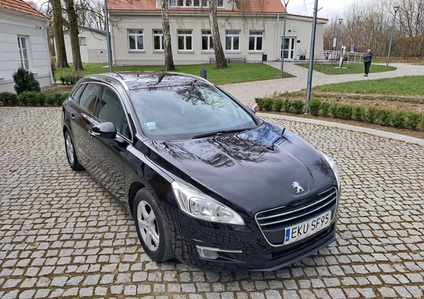 Peugeot 508 cena 24700 przebieg: 294500, rok produkcji 2013 z Kutno małe 191